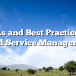 Q&As and Best Practices in Field Service Management
