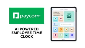 AI Powered Employee Time Clock for Paycom Payroll Software