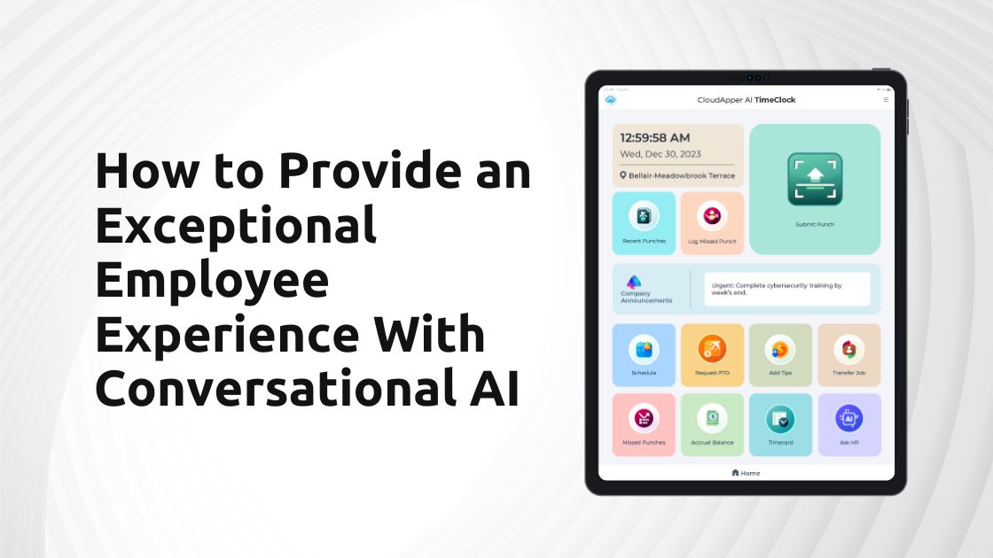 Exploring Alternatives to Hardware Time Clocks: AI TimeClock With HR Chatbot and Self Service