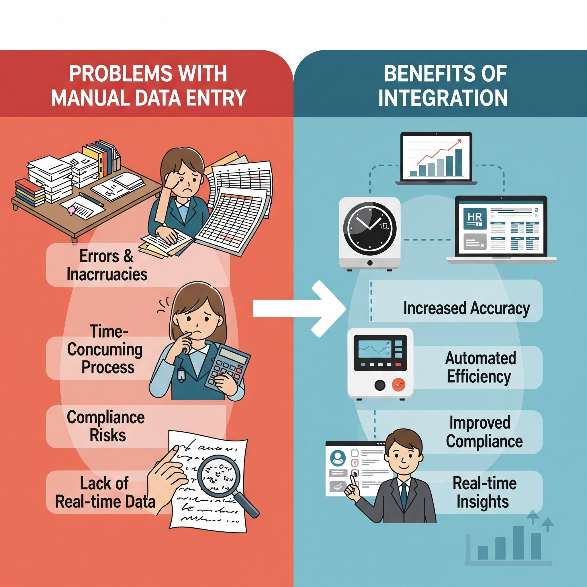 Why Is Time Clock Integration with HR Software So Important