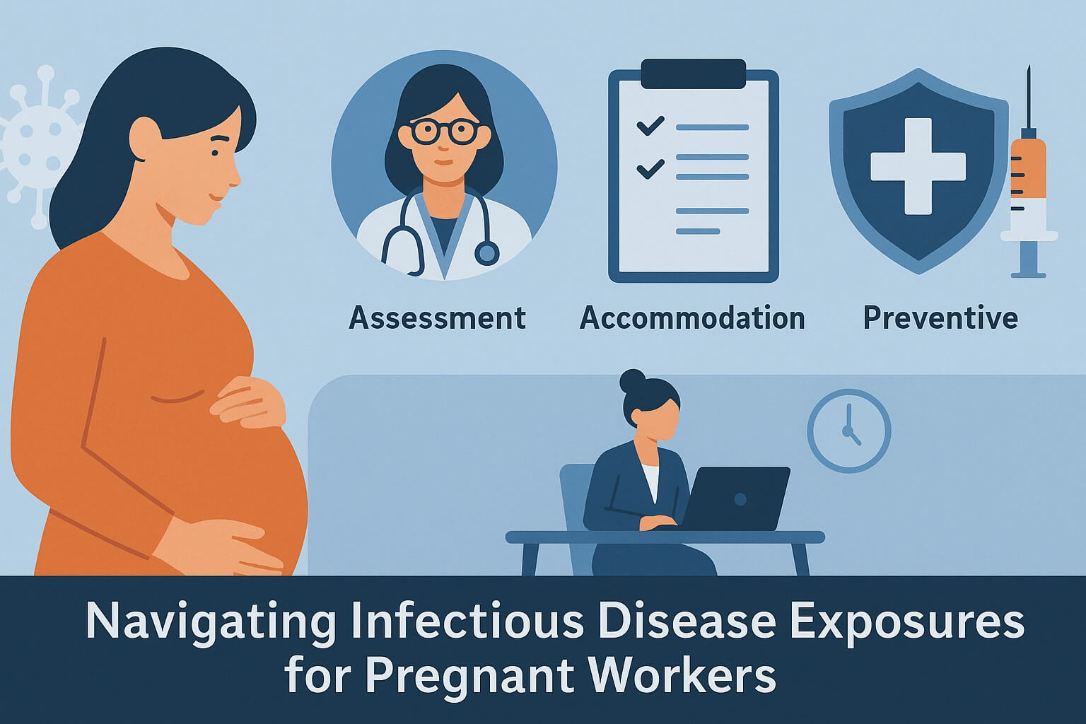 Navigating Infectious Disease Exposures for Pregnant Workers: A Guide for HR Teams