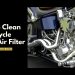 How To Clean Motorcycle Paper Air Filter